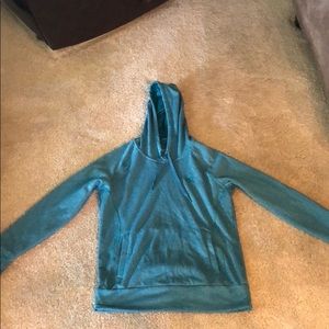 Turquoise adidas hoodie